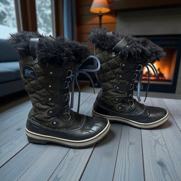 Sorel Tofino II NL2034-248 Women's Brown Waterproof Insulated Snow Boot Size 6.5 - Picture 1 of 12